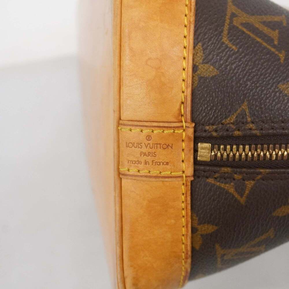 Louis Vuitton Monogram Alma Handbag M51130 Brown Women's - Picture 5 of 13